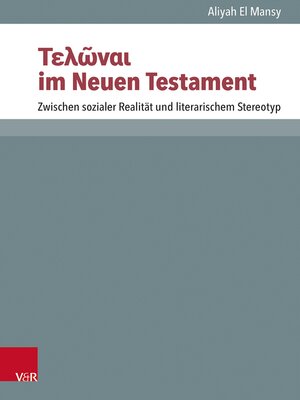 cover image of Τελῶναι im Neuen Testament